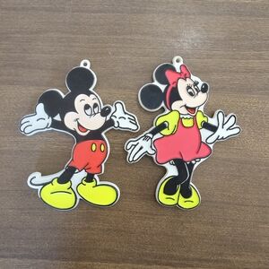 Mickey and Minnie Mouse Keychains